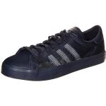 Schwarze Gestreifte adidas Court Vantage High Top Sneaker & Sneaker Boots aus Textil für Herren für den für den Sommer 