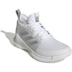 Weiße adidas Crazyflight High Top Sneaker & Sneaker Boots mit Schnürsenkel in Normalweite aus Mesh Leicht für Damen Größe 38 