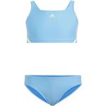 Blaue Bustier Bikinis für Kinder Größe 164 