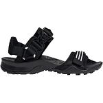 Schwarze adidas Outdoor-Sandalen für Herren Größe 47,5 für den für den Sommer 