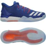 Blaue adidas D Rose Basketballschuhe aus Textil für Herren Übergrößen 