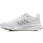 adidas Damen Duramo 10 Running Shoe, Cloud White/Silver Metallic/Grey, 40 EU
