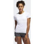 Weiße adidas Supernova T-Shirts aus Polyester für Damen Größe M 