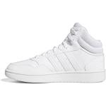 adidas Damen Hoops 3.0 Mid Classic Shoes Sneaker, FTWR White/FTWR White/Dash Grey, 40 2/3 EU