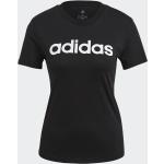 adidas Damen Lin Fitnessshirt schwarz XL