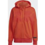 Orange adidas Zip Hoodies & Sweatjacken für Damen Größe M 