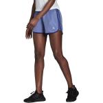 Lila adidas Marathon Damenshorts Größe XS 