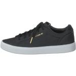 adidas Damen Sleek Sneaker, Schwarz (Core Black/Core Black/Crystal White 0), 36 2/3 EU