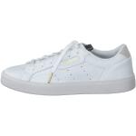 adidas Damen Sleek Sneaker, Weiß (Footwear White/Footwear White/Crystal White 0), 37 1/3 EU