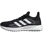 adidas Damen Solar Glide 4 Running Shoe, Core Black/Cloud White/Grey, 38 EU