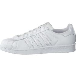 adidas Damen Superstar W Gymnastikschuhe, Weiß (FTWR White/FTWR White/Grey One F17), 36 EU