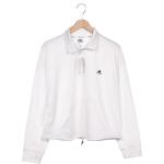 Reduzierte Weiße adidas Damensweatshirts aus Fleece Größe L 