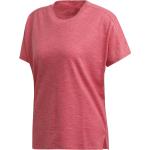 Reduzierte Pinke adidas Performance T-Shirts für Damen Größe S 