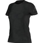 Schwarze adidas Supernova T-Shirts für Damen Größe S 