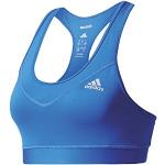 adidas Damen Techfit Base Sport-BH, Blue/Matte Sil