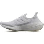 adidas Damen Ultraboost 21 Running Shoe, Cloud White/Cloud White/Grey, 38 2/3 EU