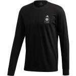 Reduzierte Schwarze Langärmelige adidas DFB DFB - Deutscher Fußball-Bund T-Shirts aus Jersey für Herren Größe XL 