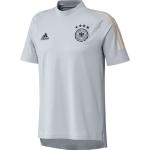Graue adidas DFB DFB - Deutscher Fußball-Bund T-Shirts für Herren Größe M 