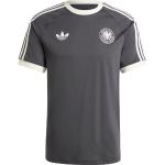 Graue adidas Adicolor DFB - Deutscher Fußball-Bund T-Shirts für Herren Größe M 