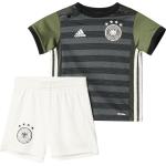 adidas DFB Away Baby Kit AuswÃ¤rtsset (74, dark grey heather/off white/base green s15)