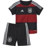 adidas DFB Away Babykit Auswärtsset (Größe: 68, black/victory red/matte silver)