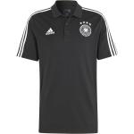 Schwarze adidas DFB DFB - Deutscher Fußball-Bund Poloshirts & Polohemden Größe L 