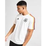 Weiße adidas DFB DFB - Deutscher Fußball-Bund T-Shirts aus Baumwolle für Herren Größe S 