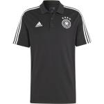 Schwarze adidas DFB DFB - Deutscher Fußball-Bund Herrenpoloshirts & Herrenpolohemden aus Baumwollmischung Größe L 