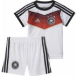 adidas DFB Home Baby Kit Set WM 2014 (Größe: 80, white/black/victory red/matte silver)