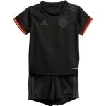 adidas DFB Minikit Away EM 2021, Gr. 74, Kleinkinder, schwarz / rot