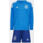 adidas DFB Tiro 23 Torwart Trikot Set Kinder - blau -92