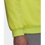 Gelbe adidas Entrada Sweatshirts aus Fleece 