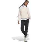 Adidas Essentials 3-Stripes Tracksuit Women regular black/wonder quartz/medium grey heather