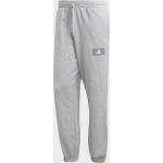 Adidas Essentials FeelVivid Cotton French Terry Straight-Leg Sweat Pants medium grey heather