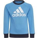 adidas Essentials Logo Fleece Jogginganzug Kinder - blau-110