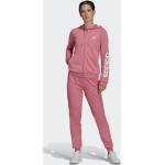 Adidas Essentials Logo French Terry Tracksuit Women (H07870) rose tone/white
