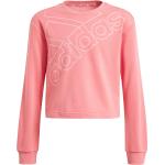 Rosa Sportliche adidas Essentials Kindersweatshirts Größe 128 