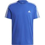 Blaue adidas Essentials T-Shirts aus Jersey für Herren Größe 4 XL 