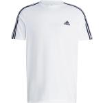 adidas Essentials Single Jersey 3-Stripes T-Shirt Herren weiß | Größe: XXL (nur noch 4 Artikel auf Lager)