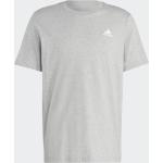 adidas Essentials Single Jersey Embroidered Small Logo T-Shirt Herren hellgrau | Größe: XS (nur noch 2 Artikel auf Lager)