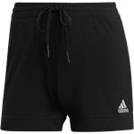 adidas Essentials Slim 3-Streifen Shorts Damen black/white L
