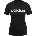 Reduzierte Schwarze Kurzärmelige adidas Sportswear T-Shirts aus Jersey für Damen Größe M 