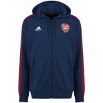 Blaue adidas Performance FC Arsenal FC Arsenal London Trikots für Herren Übergrößen zum Fußballspielen 2021/22 