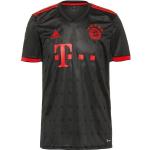 Graue Atmungsaktive adidas FC Bayern V-Ausschnitt Herrensportbekleidung & Herrensportmode zum Fußballspielen - Alternativ 2022/23 