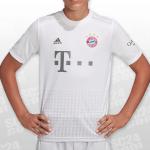 adidas FC Bayern Away Jersey 2019/2020 Junior weiss/grau Größe 176