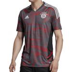 adidas FC Bayern Condivo 22 Training Jersey 2022/2023 grau/rot Größe L