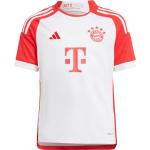 adidas FC Bayern München Trikot Home 2023/2024 Kids Weiss Rot - IB1480 176
