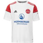 adidas FC Nürnberg 22-23 Auswärts Trikot Kinder in weiß