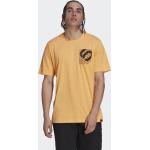 Orange adidas Five Ten T-Shirts für Herren Größe L 