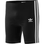 Adidas Boys Cycling Shorts Leggings, Black/White, 170